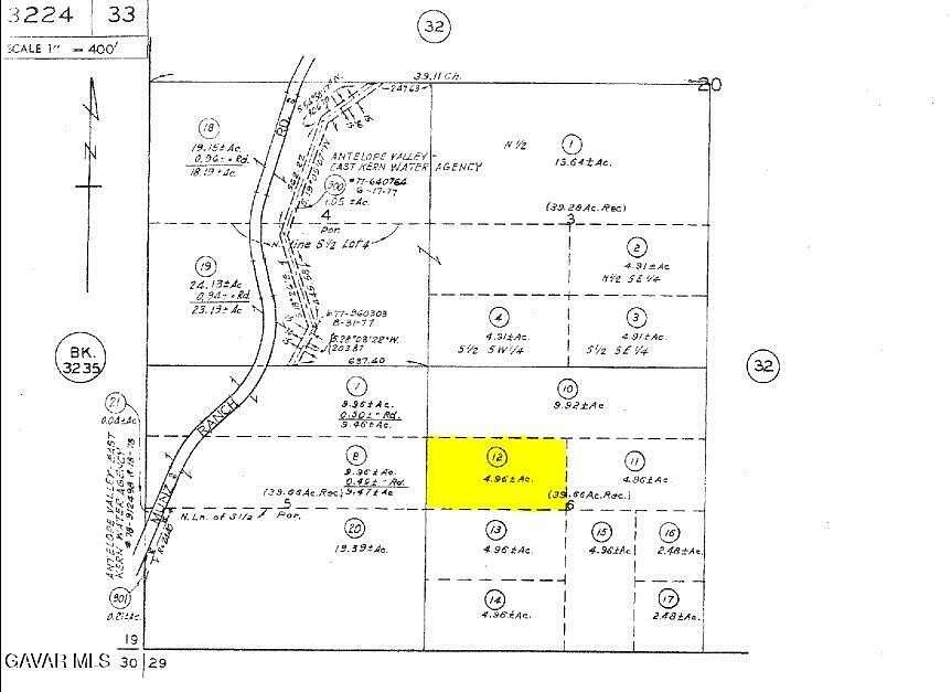 5 Acres of Land for Sale in Leona Valley, California