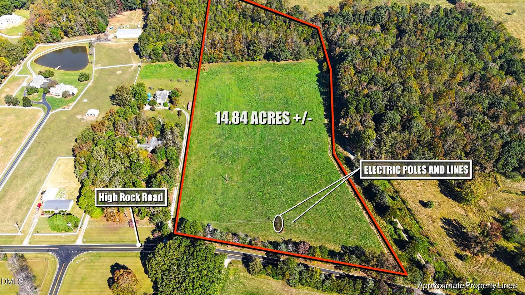 14.8 Acres of Recreational Land for Sale in Efland, North Carolina