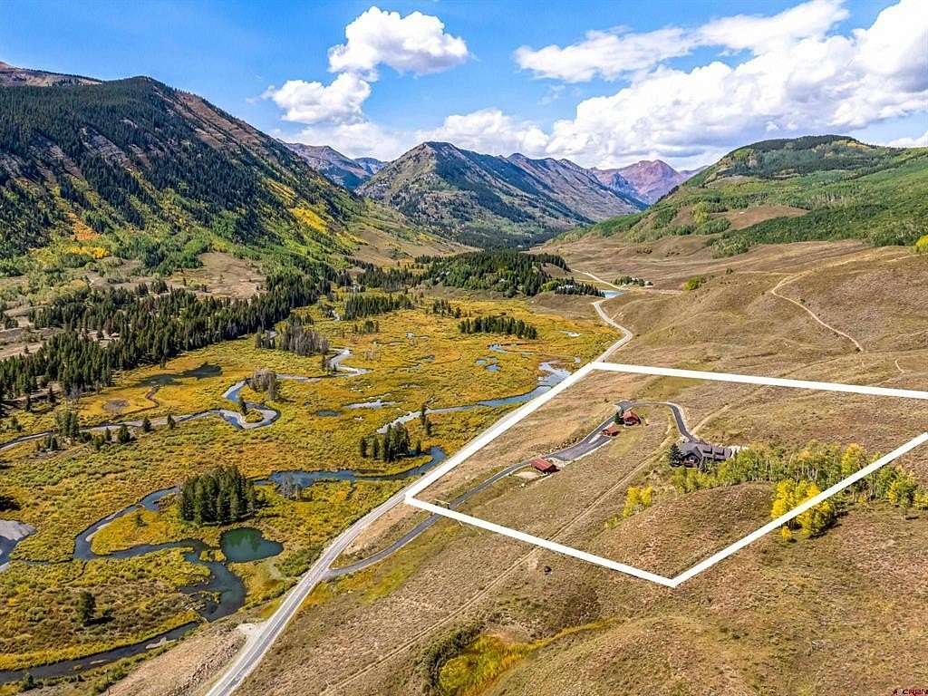 13 Acres of Land with Home for Sale in Crested Butte, Colorado
