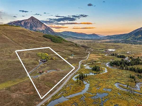 13 Acres of Land with Home for Sale in Crested Butte, Colorado