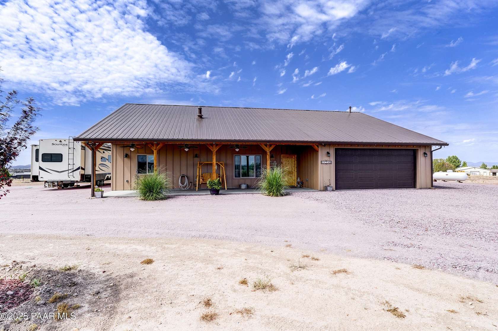 4 Acres of Residential Land with Home for Sale in Paulden, Arizona