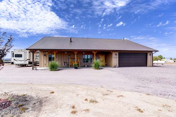 4 Acres of Residential Land with Home for Sale in Paulden, Arizona