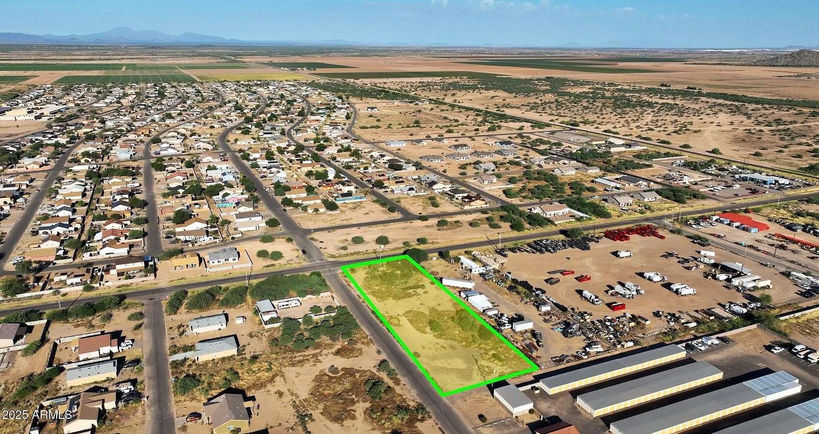 1.2 Acres of Commercial Land for Sale in Arizona City, Arizona