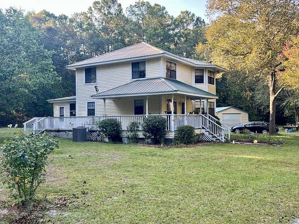 12.3 Acres of Land with Home for Sale in Round O, South Carolina