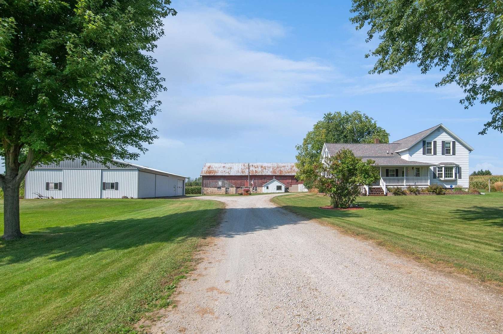 5 Acres of Residential Land with Home for Sale in Abrams, Wisconsin