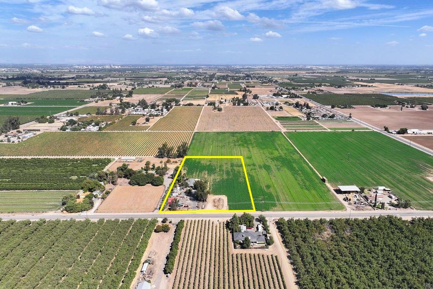 5 Acres of Residential Land with Home for Sale in Fresno, California