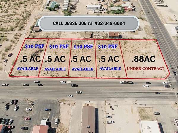 0.5 Acres of Commercial Land for Sale in Odessa, Texas