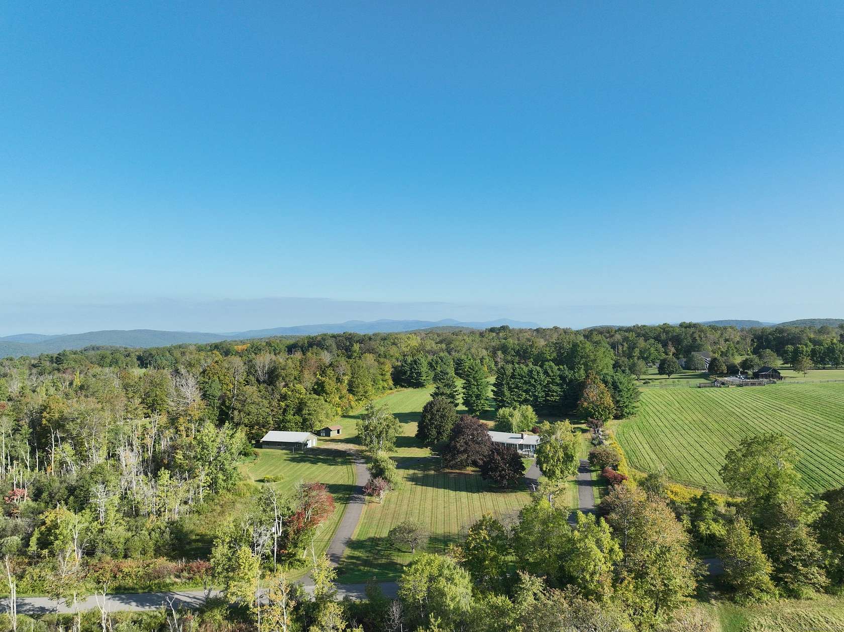 4 Acres of Land with Home for Sale in Sharon, Connecticut