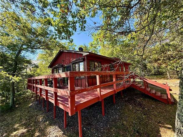 5 Acres of Residential Land with Home for Sale in Minong, Wisconsin