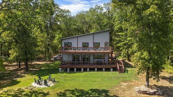 36.9 Acres of Recreational Land with Home for Sale in Marble Falls Township, Arkansas