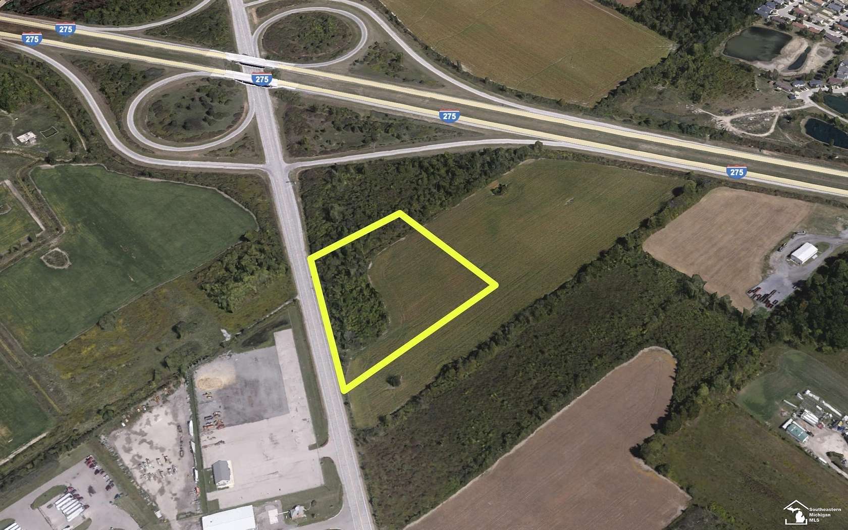 3 Acres of Commercial Land for Sale in Carleton, Michigan