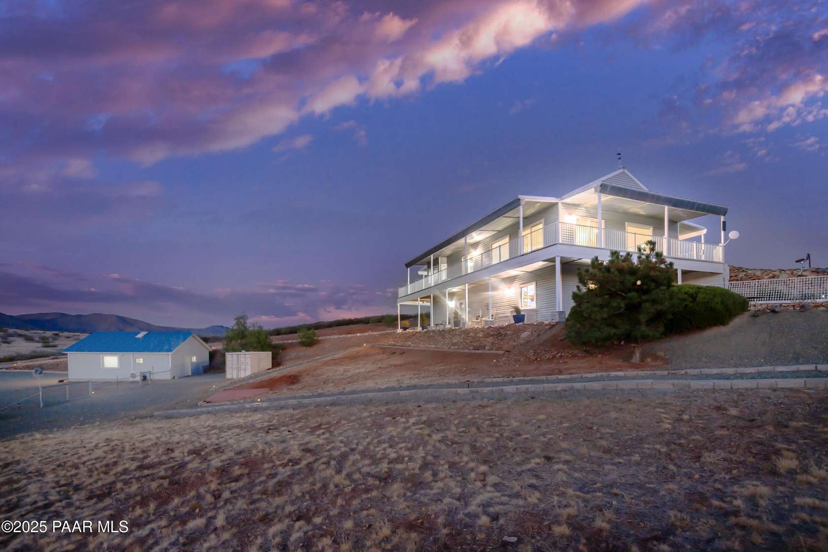 2.25 Acres of Residential Land with Home for Sale in Dewey-Humboldt, Arizona