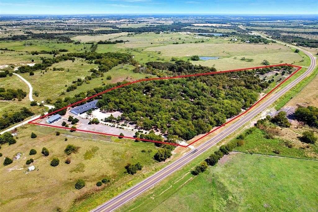 10.2 Acres of Land with Home for Sale in Ennis, Texas