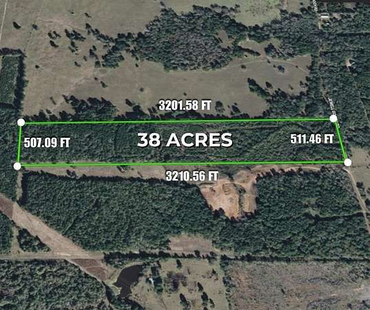 38 Acres of Land for Sale in Marshall, Texas