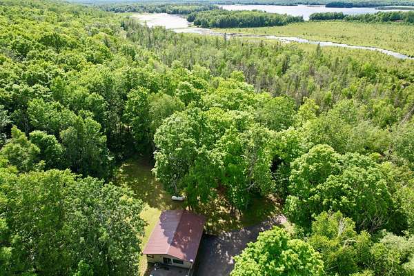 3.64 Acres of Residential Land with Home for Sale in Crandon, Wisconsin