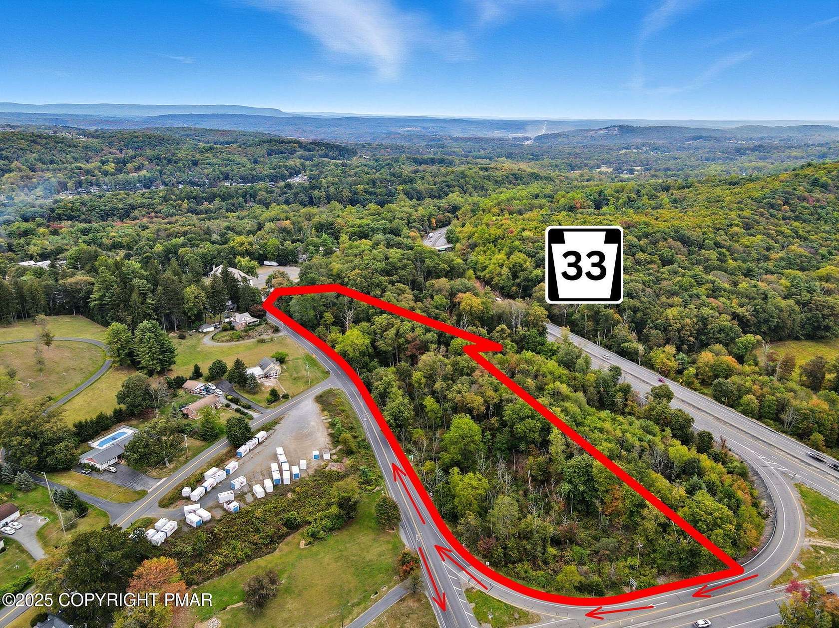 4.5 Acres of Mixed-Use Land for Sale in Saylorsburg, Pennsylvania