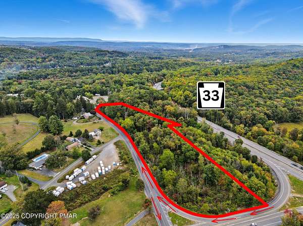 4.5 Acres of Mixed-Use Land for Sale in Saylorsburg, Pennsylvania