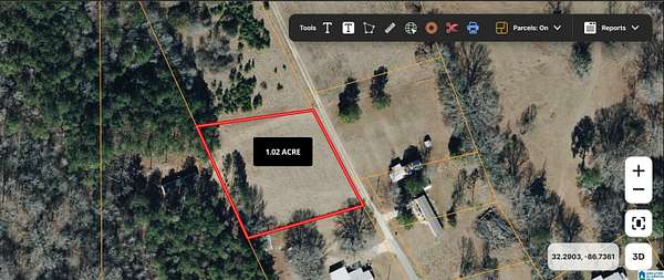 1 Acre of Residential Land for Sale in Tyler, Alabama