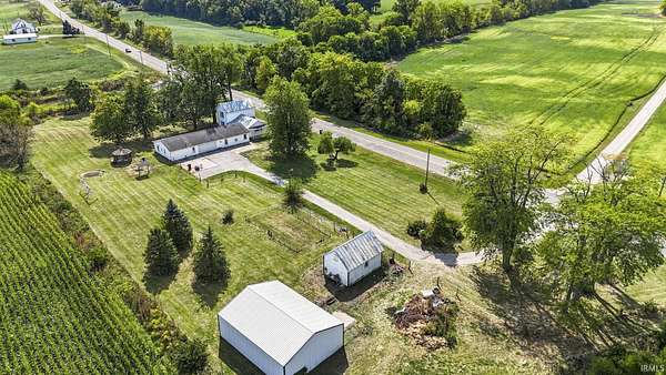 5 Acres of Land with Home for Sale in Ashley, Indiana
