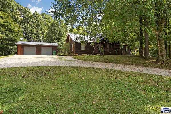 18.3 Acres of Land with Home for Sale in Bloomfield, Indiana