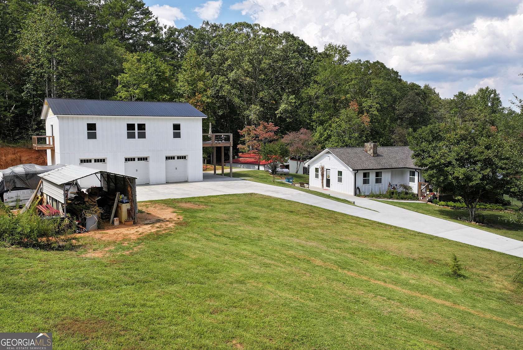5.75 Acres of Land with Home for Sale in Clarkesville, Georgia