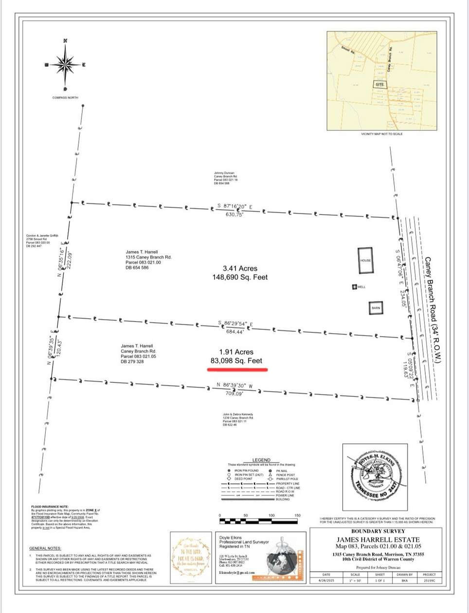 2 Acres of Residential Land for Sale in Morrison, Tennessee