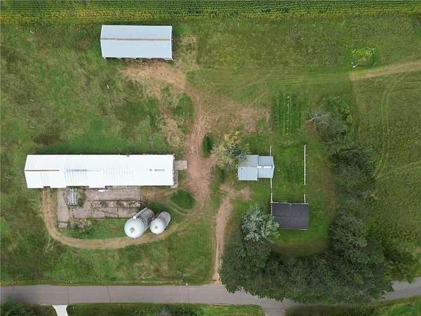 4.13 Acres of Residential Land with Home for Sale in Sampson Town, Wisconsin