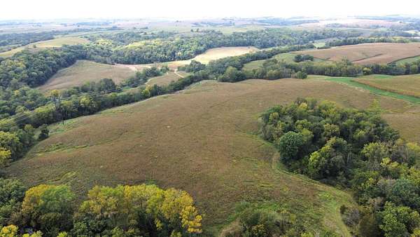 195 Acres of Land for Sale in Bellevue, Iowa