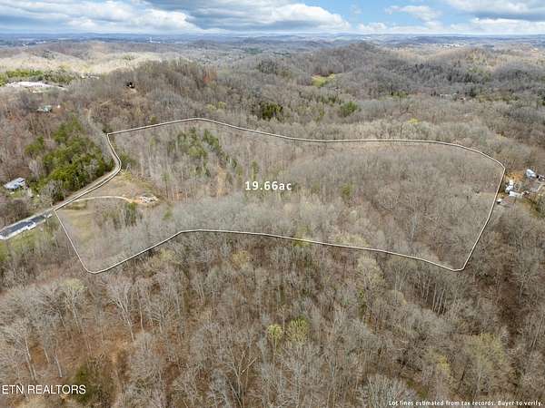 19.7 Acres of Land for Sale in Seymour, Tennessee