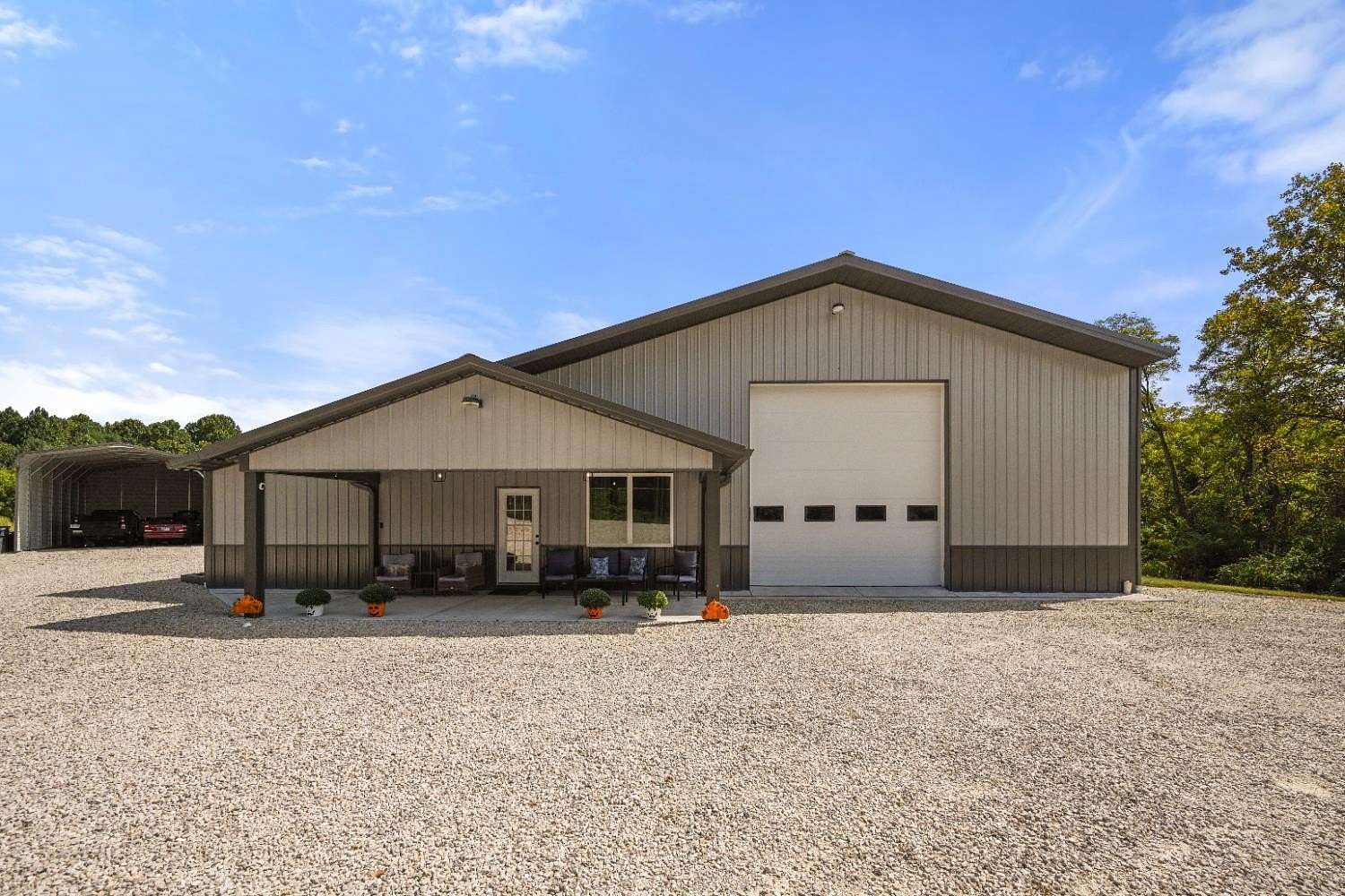 15.4 Acres of Land with Home for Sale in Milan, Indiana