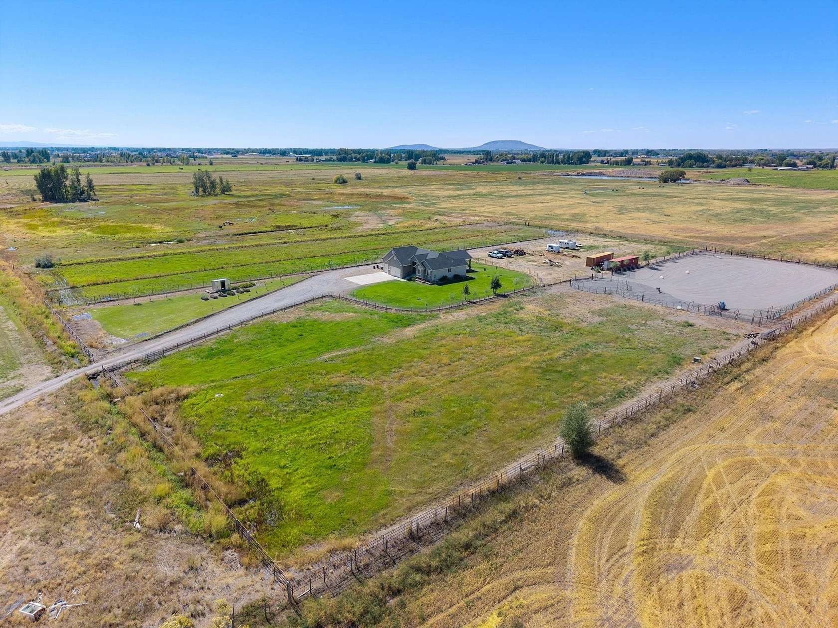 19.2 Acres of Land with Home for Sale in Rexburg, Idaho