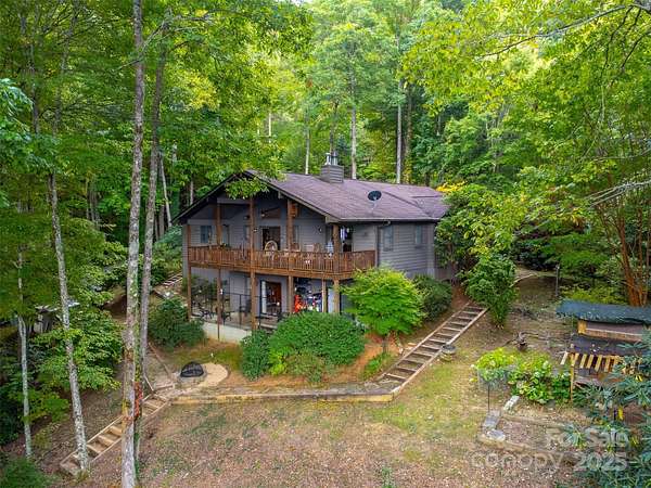 5.82 Acres of Residential Land with Home for Sale in Whittier, North Carolina