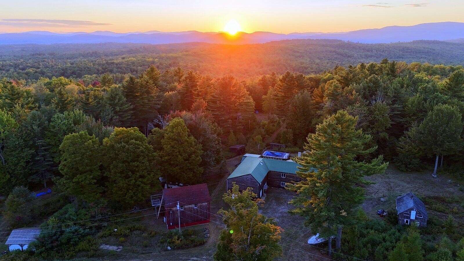 194 Acres of Land with Home for Sale in Carthage, Maine