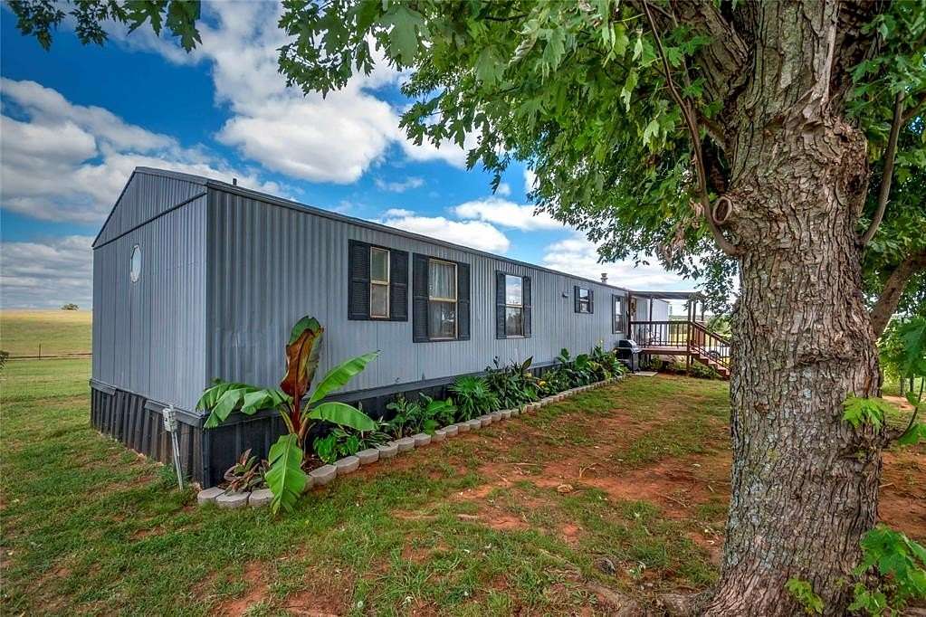 30 Acres of Agricultural Land with Home for Sale in Wellston, Oklahoma