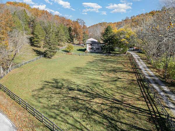 35 Acres of Land with Home for Sale in Petersburg, Kentucky