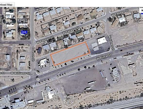 0.76 Acres of Commercial Land for Sale in Gila Bend, Arizona