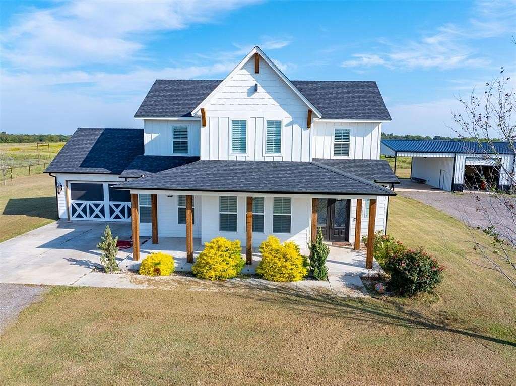 40 Acres of Agricultural Land with Home for Sale in Lexington, Oklahoma