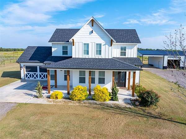 40 Acres of Agricultural Land with Home for Sale in Lexington, Oklahoma