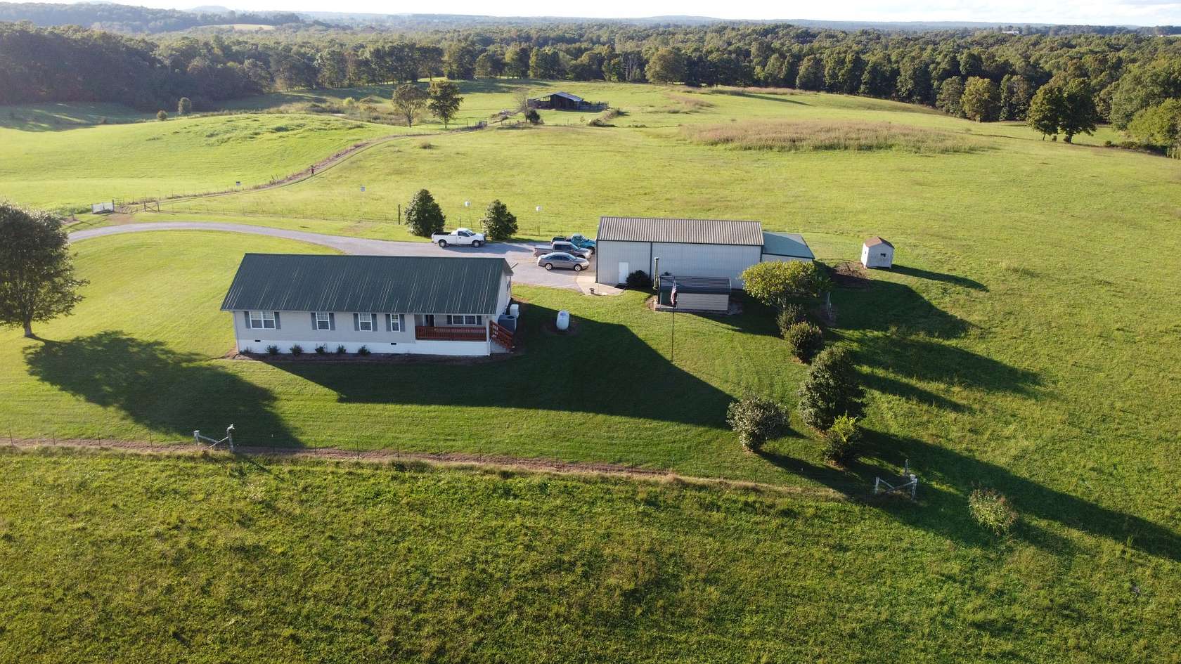 66 Acres of Recreational Land with Home for Sale in Pikeville, Tennessee