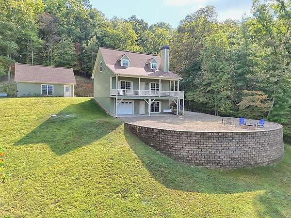 10.1 Acres of Land with Home for Sale in Blairsville, Georgia