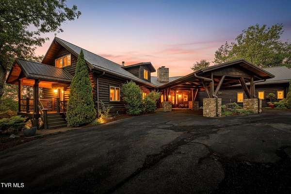 7.34 Acres of Residential Land with Home for Sale in Mountain City, Tennessee