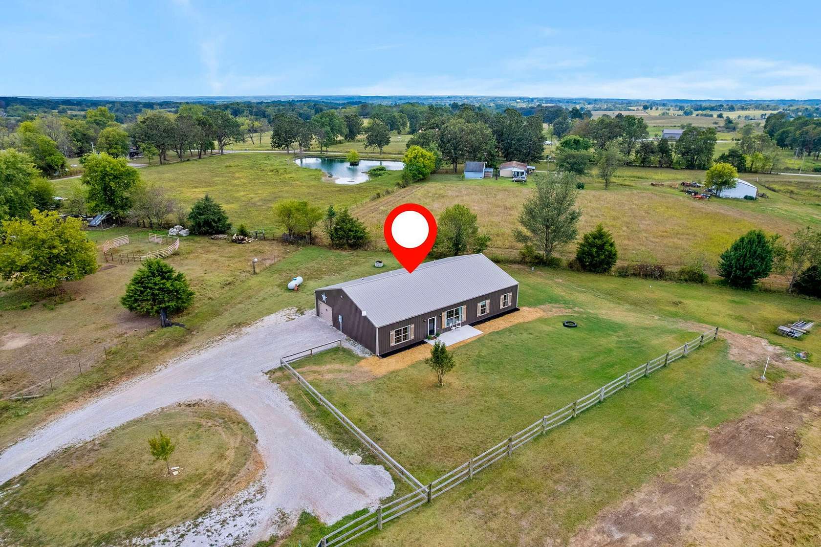 5 Acres of Land with Home for Sale in Clever, Missouri