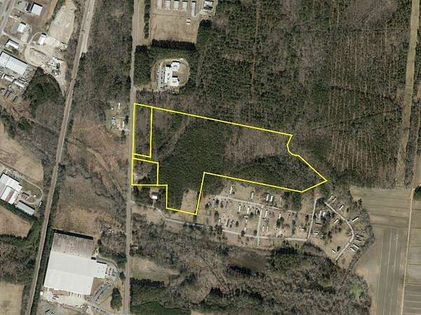 34.4 Acres of Mixed-Use Land for Sale in Rocky Mount, North Carolina