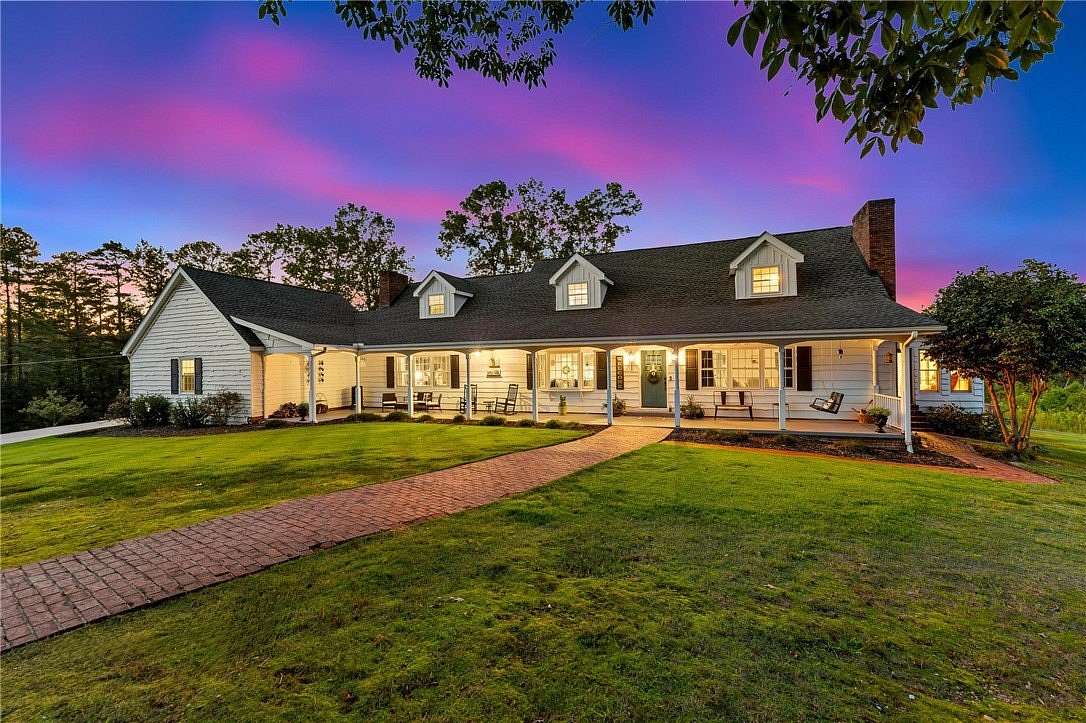 12.5 Acres of Recreational Land with Home for Sale in Walhalla, South Carolina