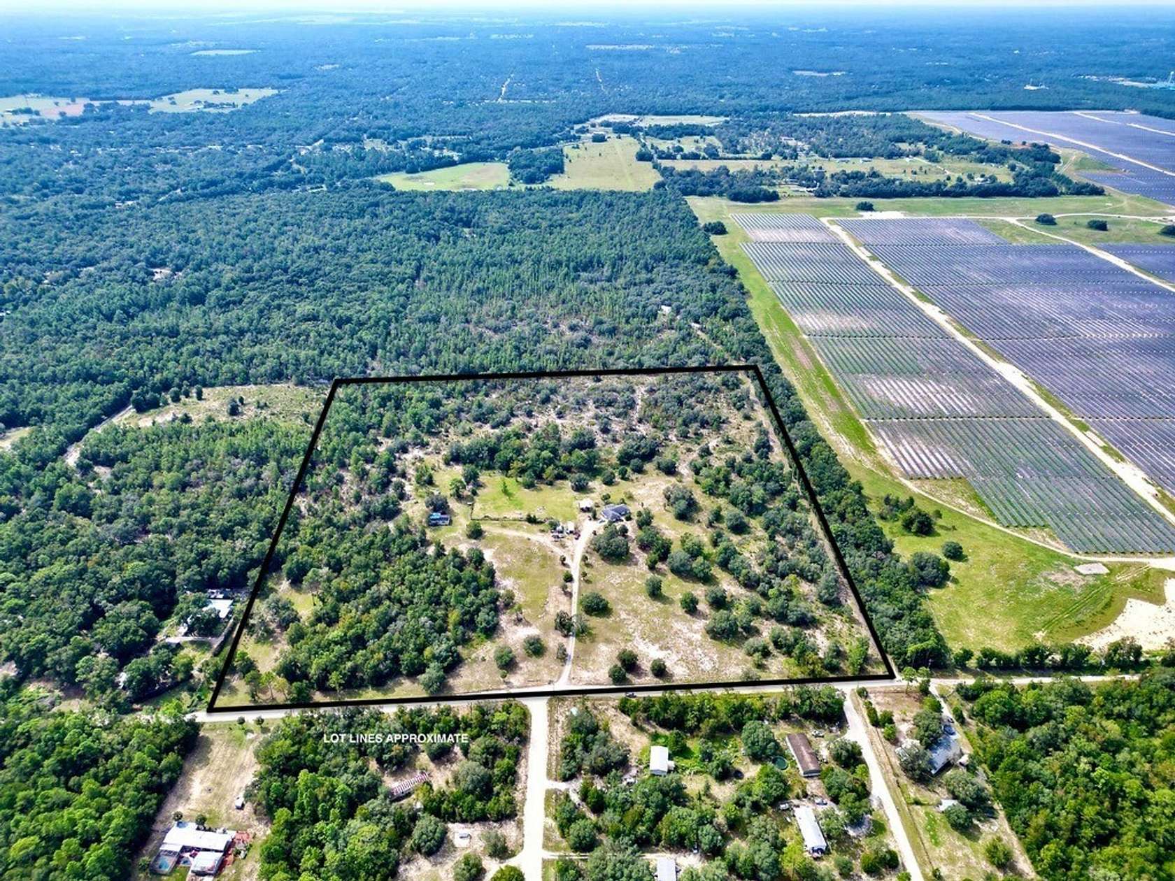 40 Acres of Land with Home for Sale in Archer, Florida