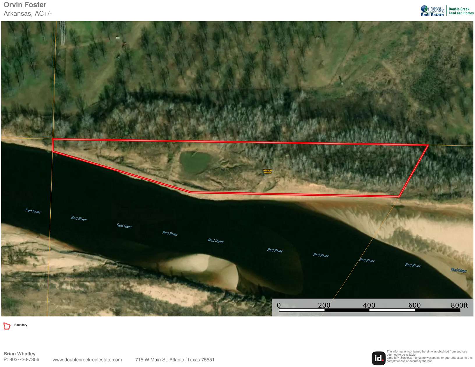 9.53 Acres of Agricultural Land for Sale in Ashdown, Arkansas