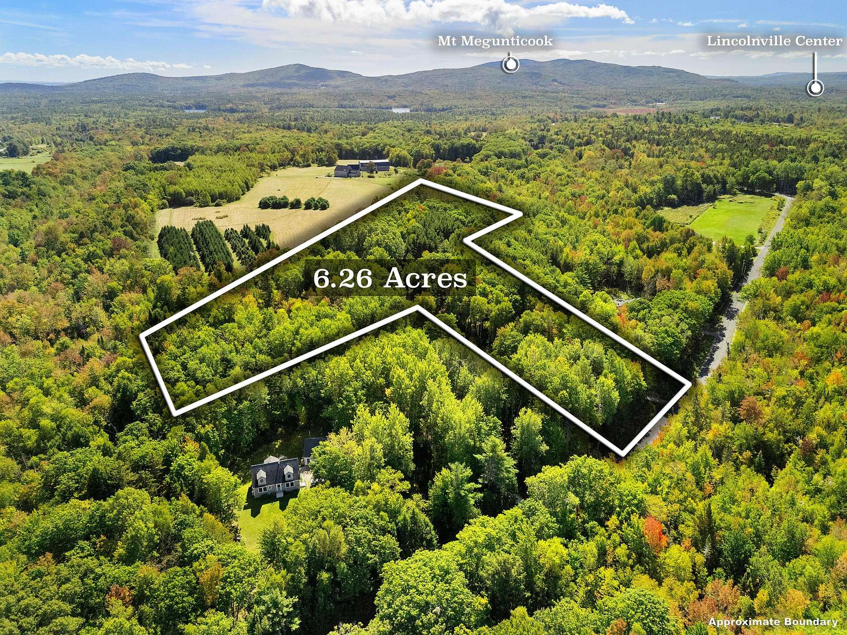 6.26 Acres of Residential Land for Sale in Lincolnville, Maine