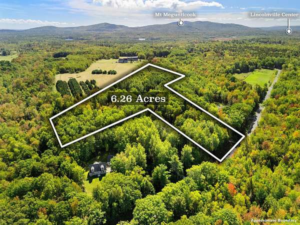 6.26 Acres of Residential Land for Sale in Lincolnville, Maine