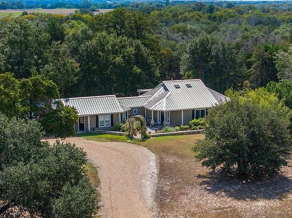 5 Acres of Land with Home for Sale in Round Top, Texas
