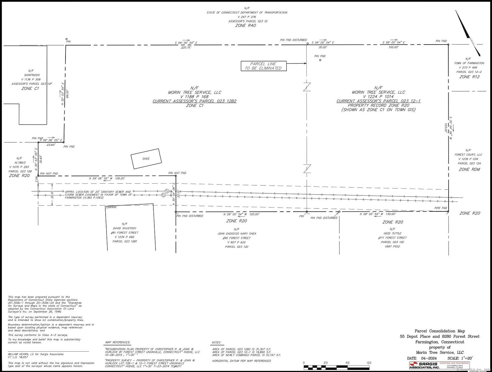 1.18 Acres of Commercial Land for Sale in Farmington, Connecticut